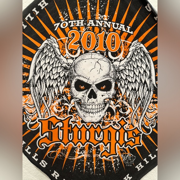 STURGIS 2010 BIKER’S BANDANA - Picture 2 of 4